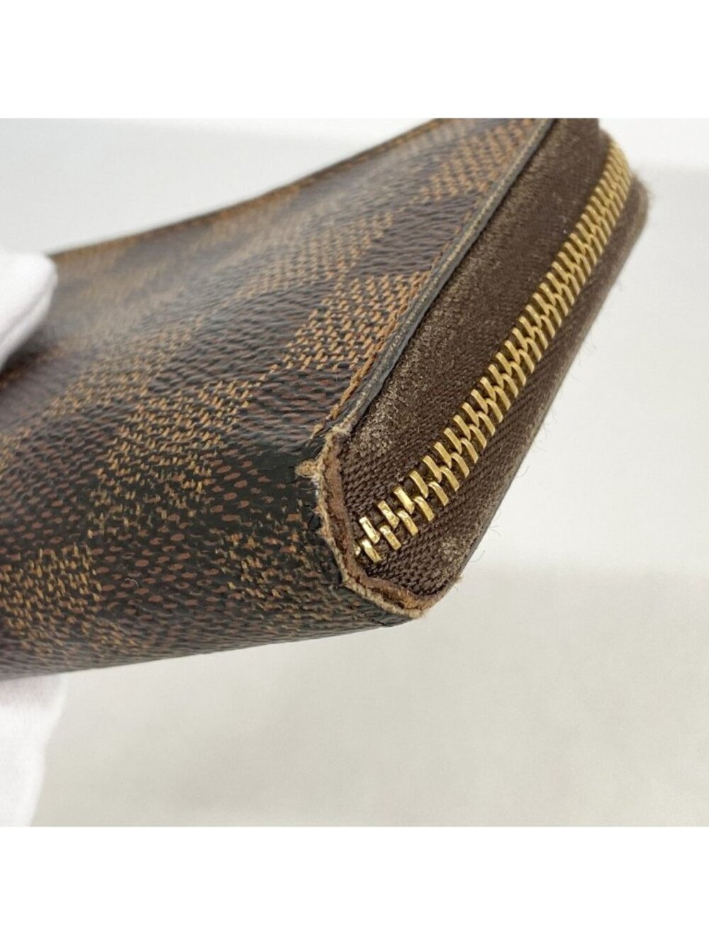 Louis Vuitton Coin Case Damier Zippy Purse Ebene - Picture 6 of 9